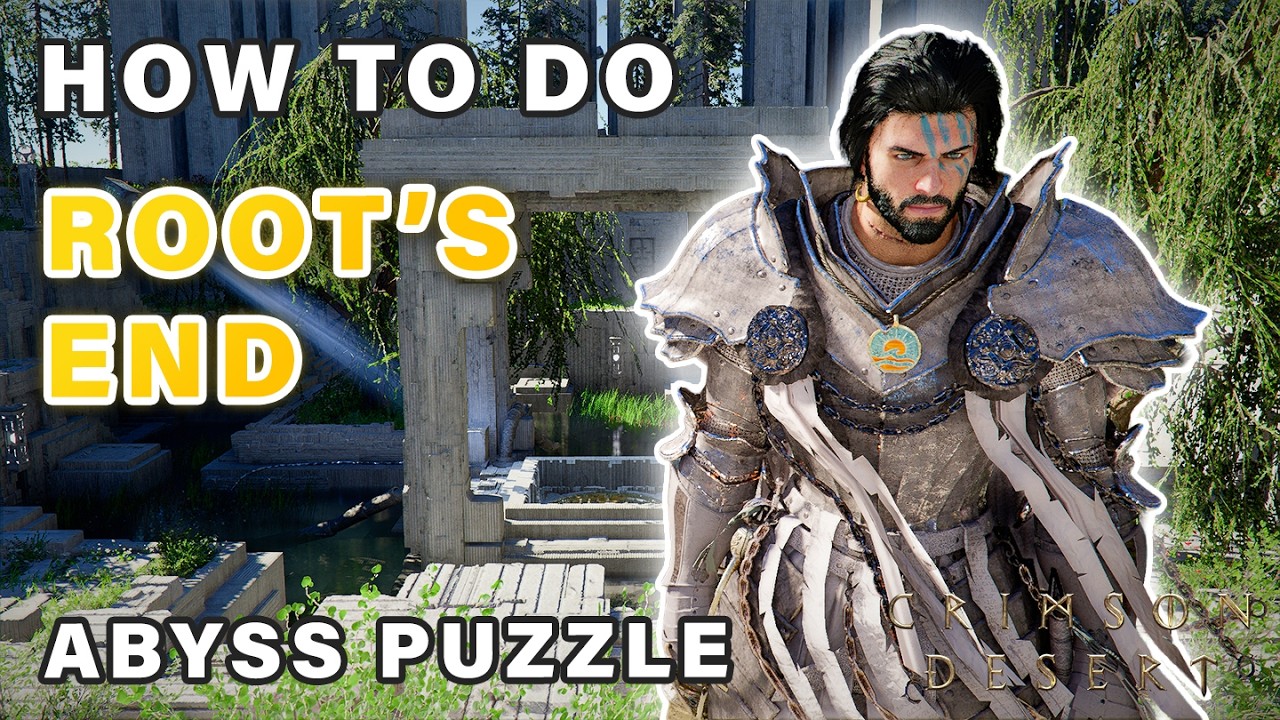How to Solve Root's End Puzzle in Abyss ► Crimson Desert
