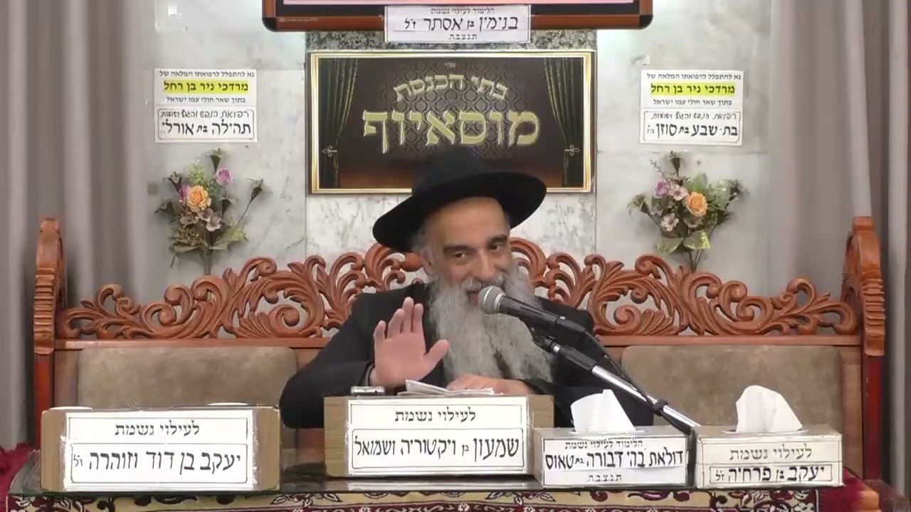 הרב מאיר שמואלי | פרשת משפטים | מוסאיוף