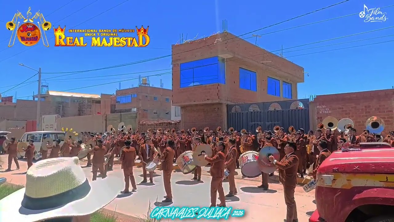 CARNAVALES JULIACA 2026 - MIX MORENADAS - BANDA UNICA Y ORIGINAL REAL MAJESTAD