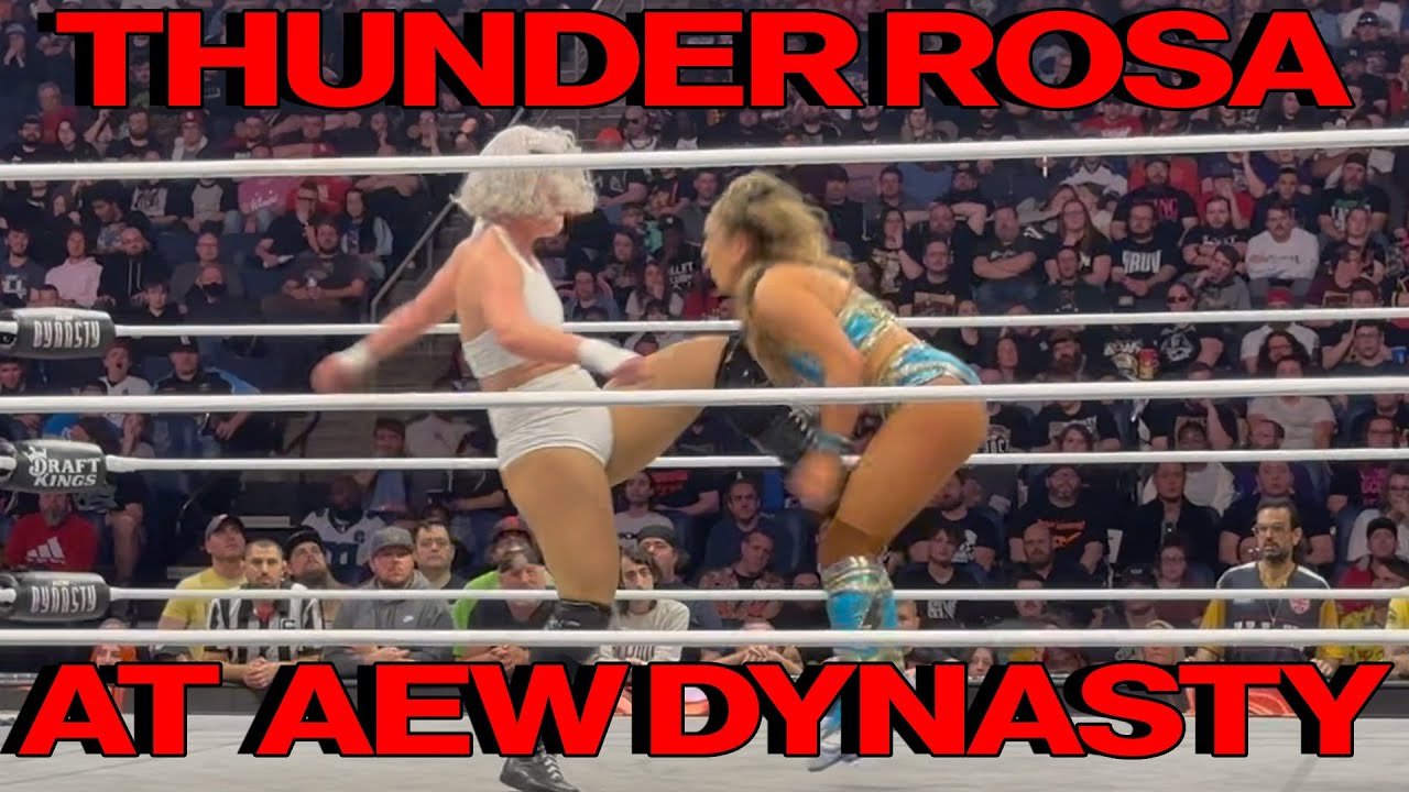 #ThunderRosa в #AEWDynasty