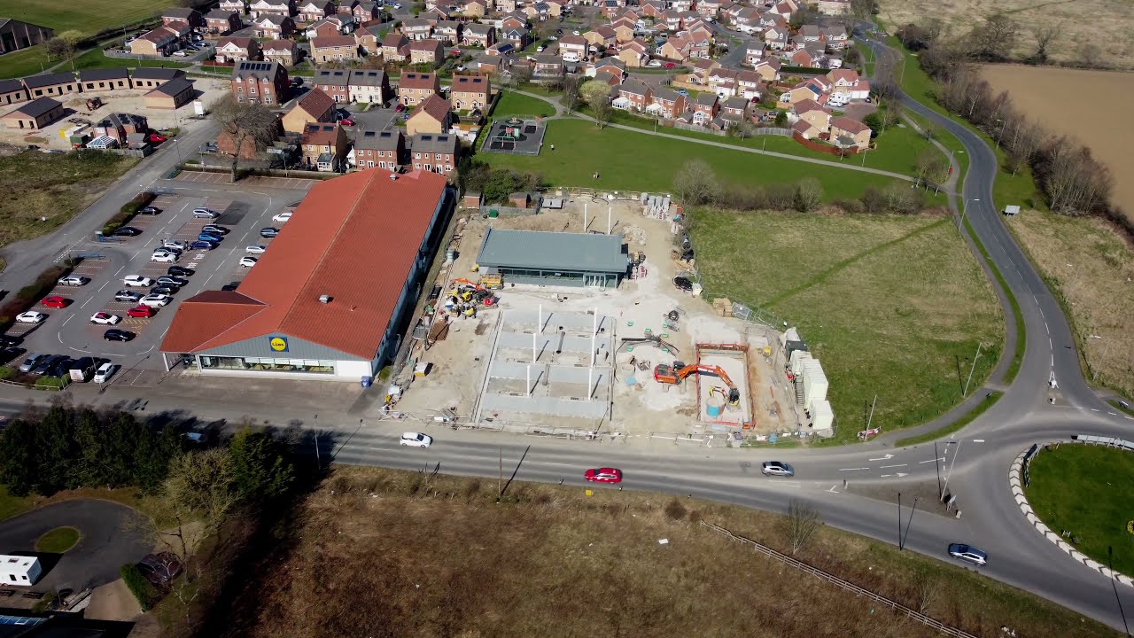 Colburn and Brough with St Giles by drone | Catterick Garrison