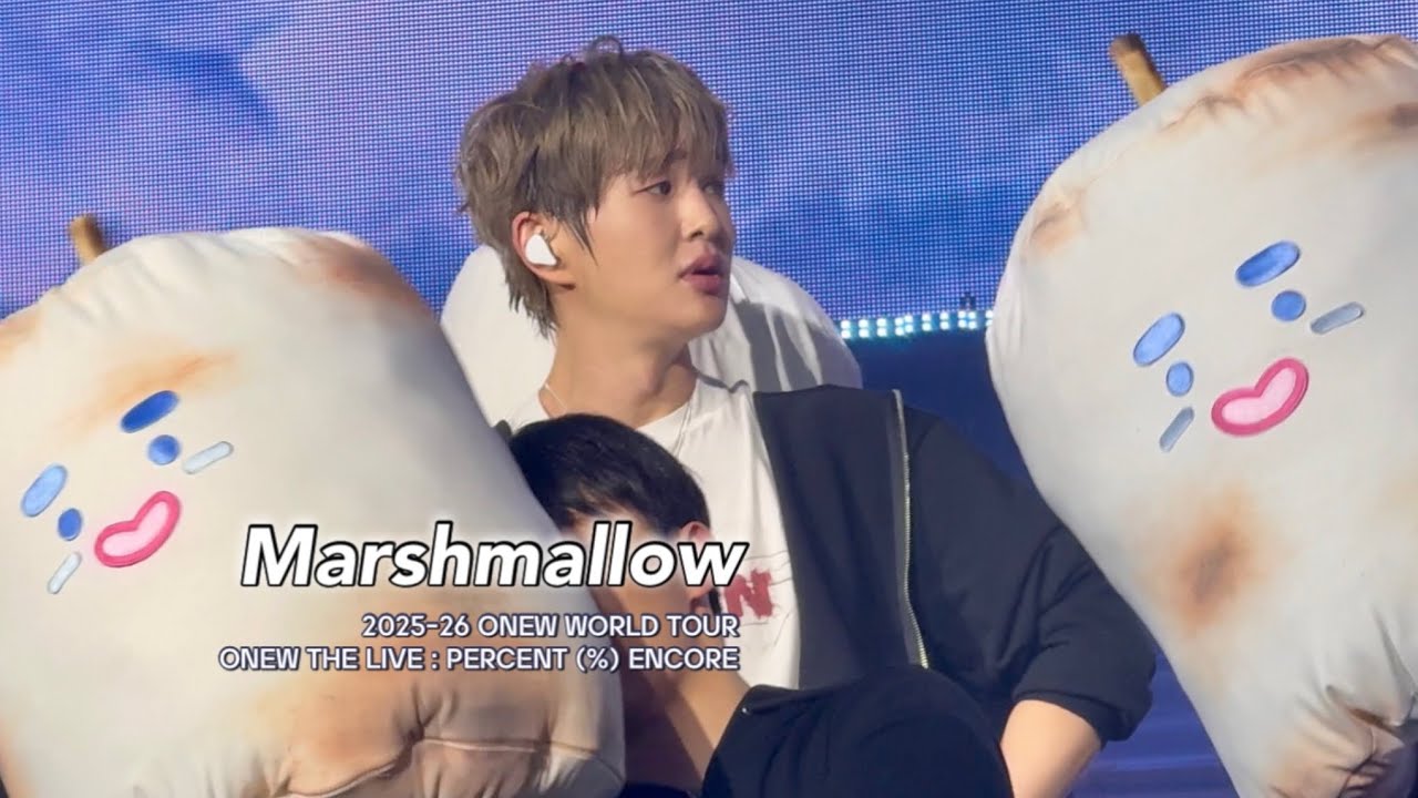마시멜로(Marshmallow)💟| ONEW THE LIVE : PERCENT Encore  Concert | 온유 앵콜콘서트 직캠 260131