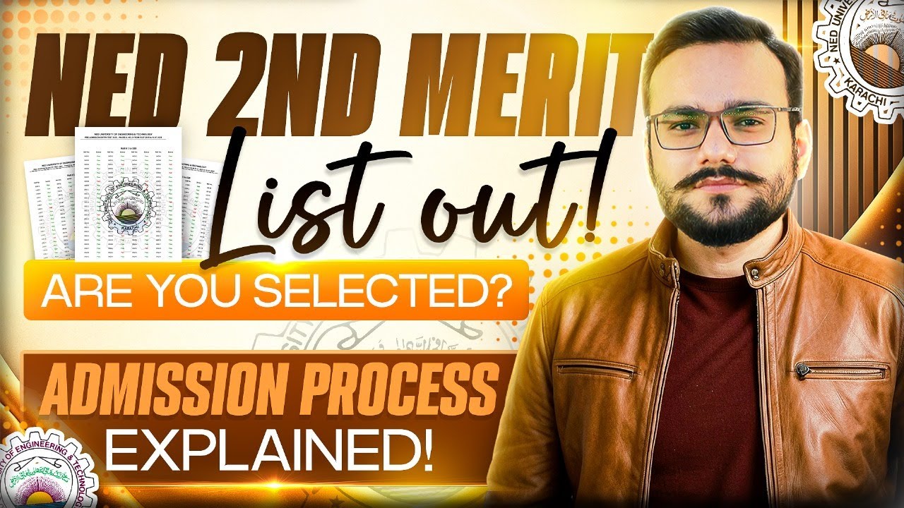 NED 2025 2nd Merit List Understanding | Closing | Low Merit Students Options | KU Prep