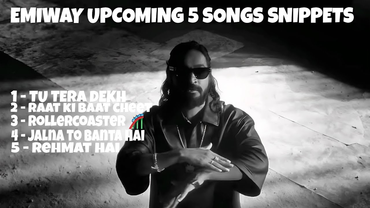 EMIWAY UPCOMING 5 SONGS SNIPPETS 🔥