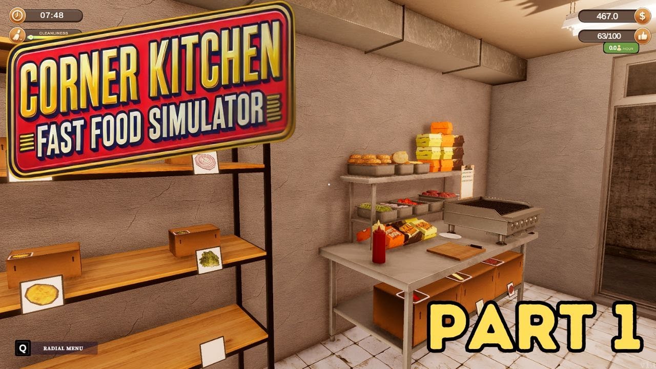 Шеф-повар стал НАМНОГО лучше! | Corner Kitchen Simulator | Часть 1 | Геймплей