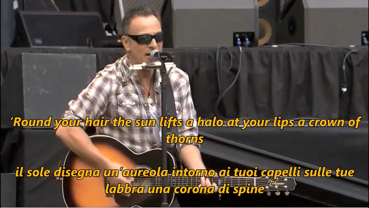 I’ll Work for Your Love - Bruce Springsteen - Lyrics & Sub ITA - acoustic