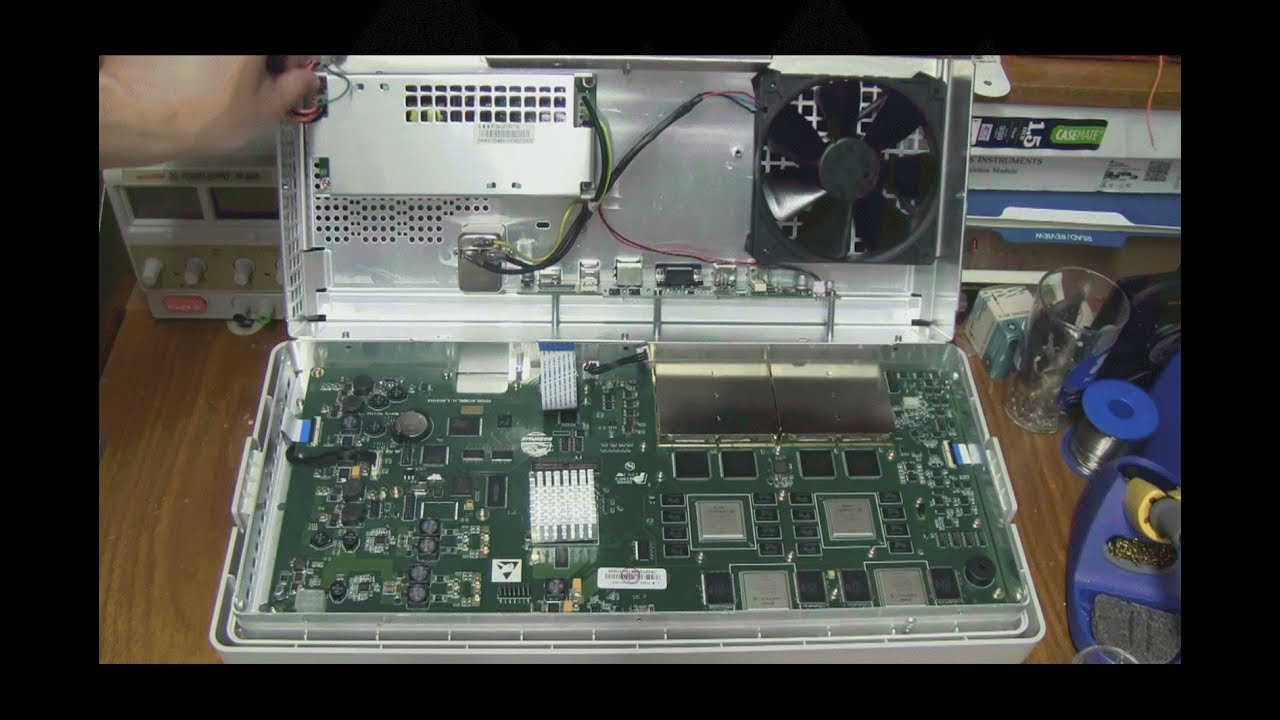 Vbe 024 parte 1: Desmontagem do Rigol DS4014