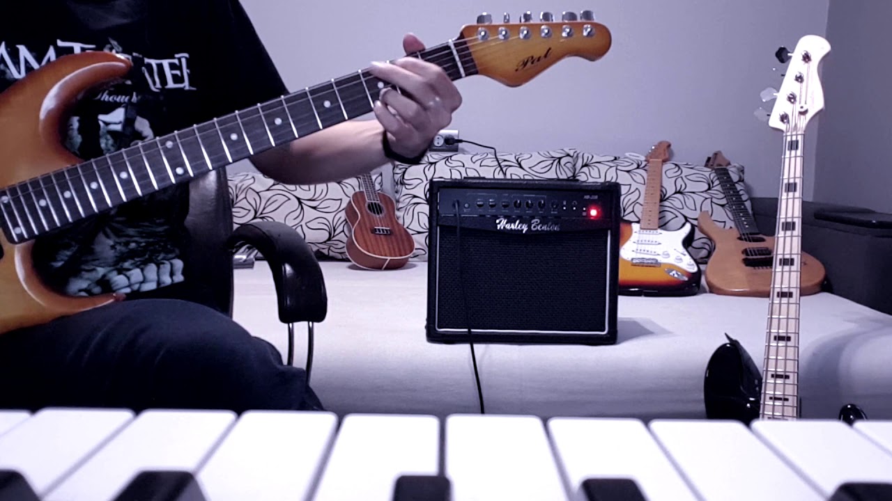 Harley Benton HB-20R demo — 59€ guitar amp!