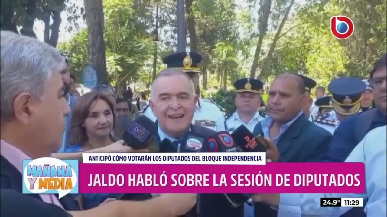 JALDO ANTICIPÓ CÓMO VOTARÁN LOS DIPUTADOS DEL BLOQUE INDEPENDENCIA