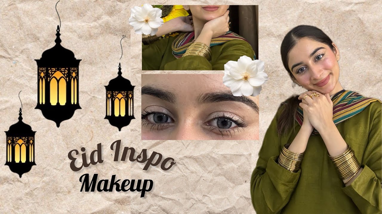 Eid Inspo:01✨🌼|| Makeup Tutorial 🤎||FATIMATOUSEEF🎀