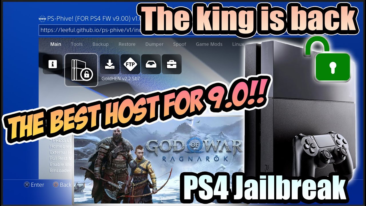 The best host for PS4 Jailbreak 9.0