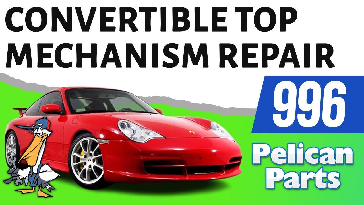Porsche 996 Convertible Top Mechanism Repair (1999-2005 911)