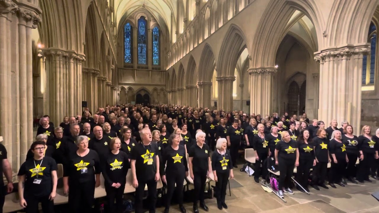 Wells Cathedral: Boogie Wonderland by Rock Choir Wiltshire & Somerset