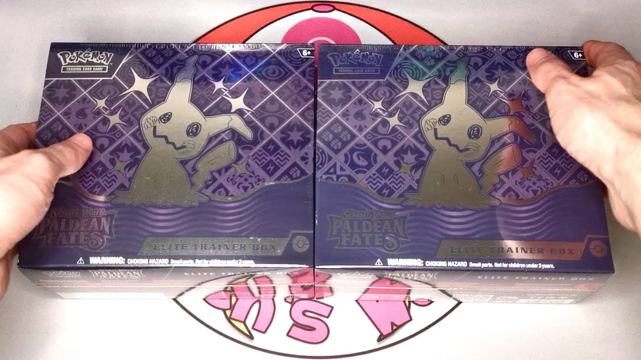 🔥SIR PULLED🔥 Pokemon Opening Paldean Fates Elite Trainer Box (ETB)