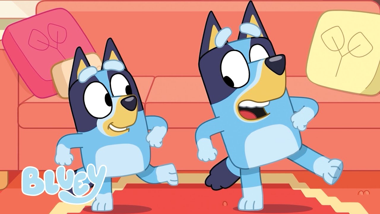 Bluey en Mini Bluey 💙 👯 | Bluey - Officieel Nederlands kanaal