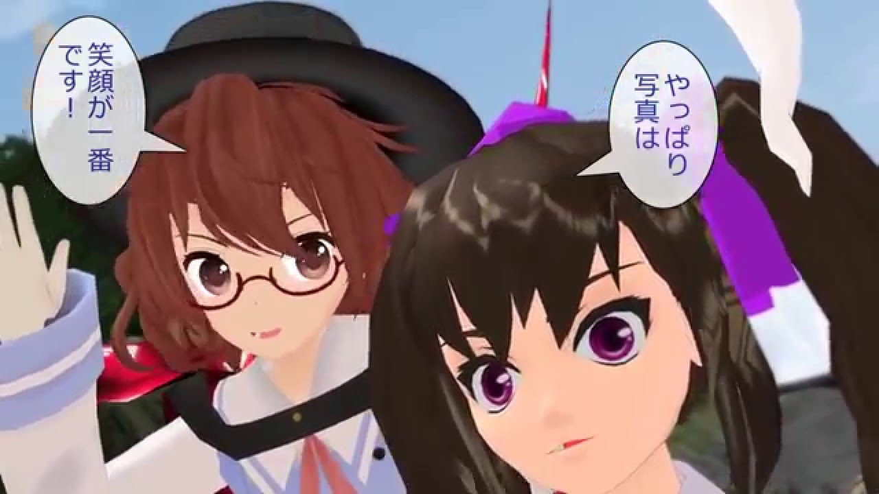 【Touhou MMD】Modern-Day Fantasy Girl (English subs)