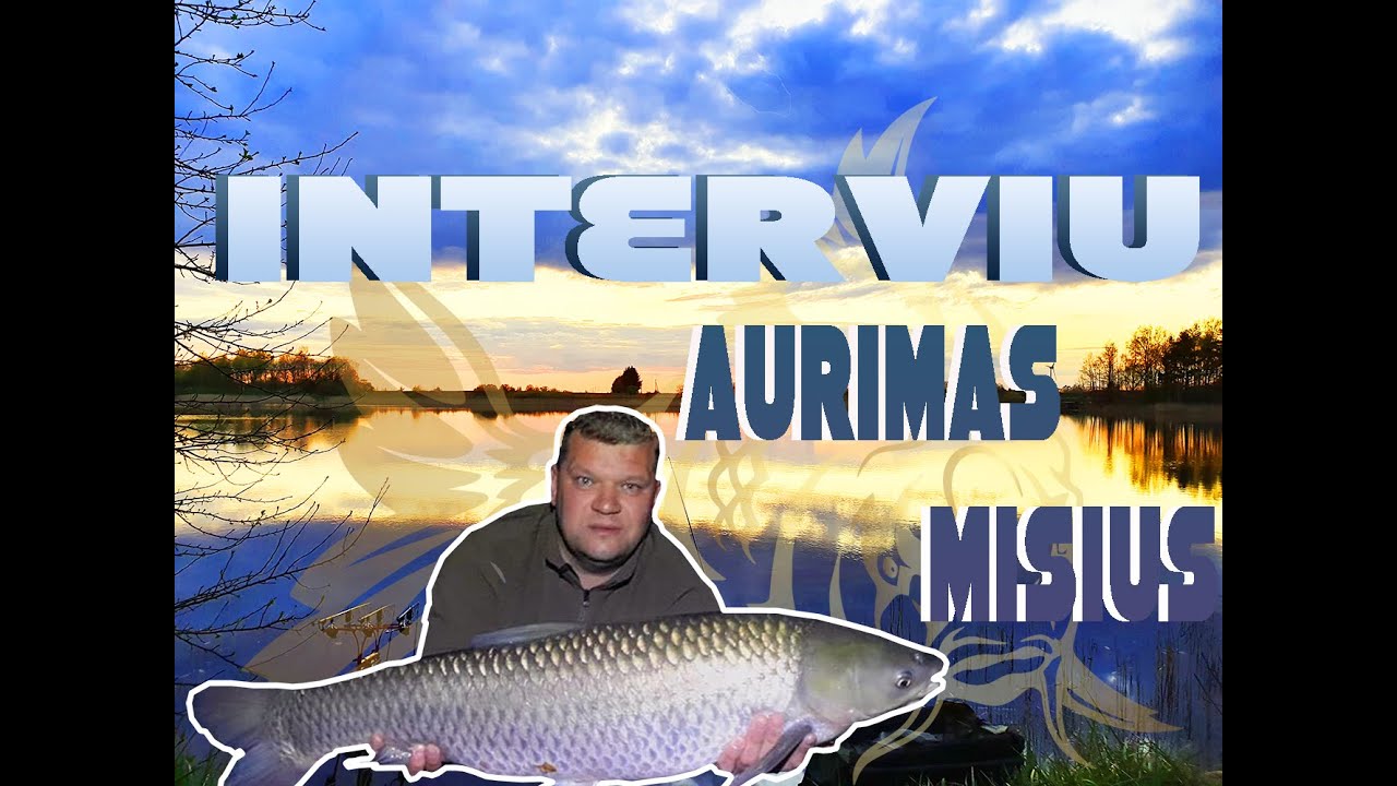 Interviu su  Aurimu Misium apie Laumenos ežero karpius. Tiesioginė transliacija