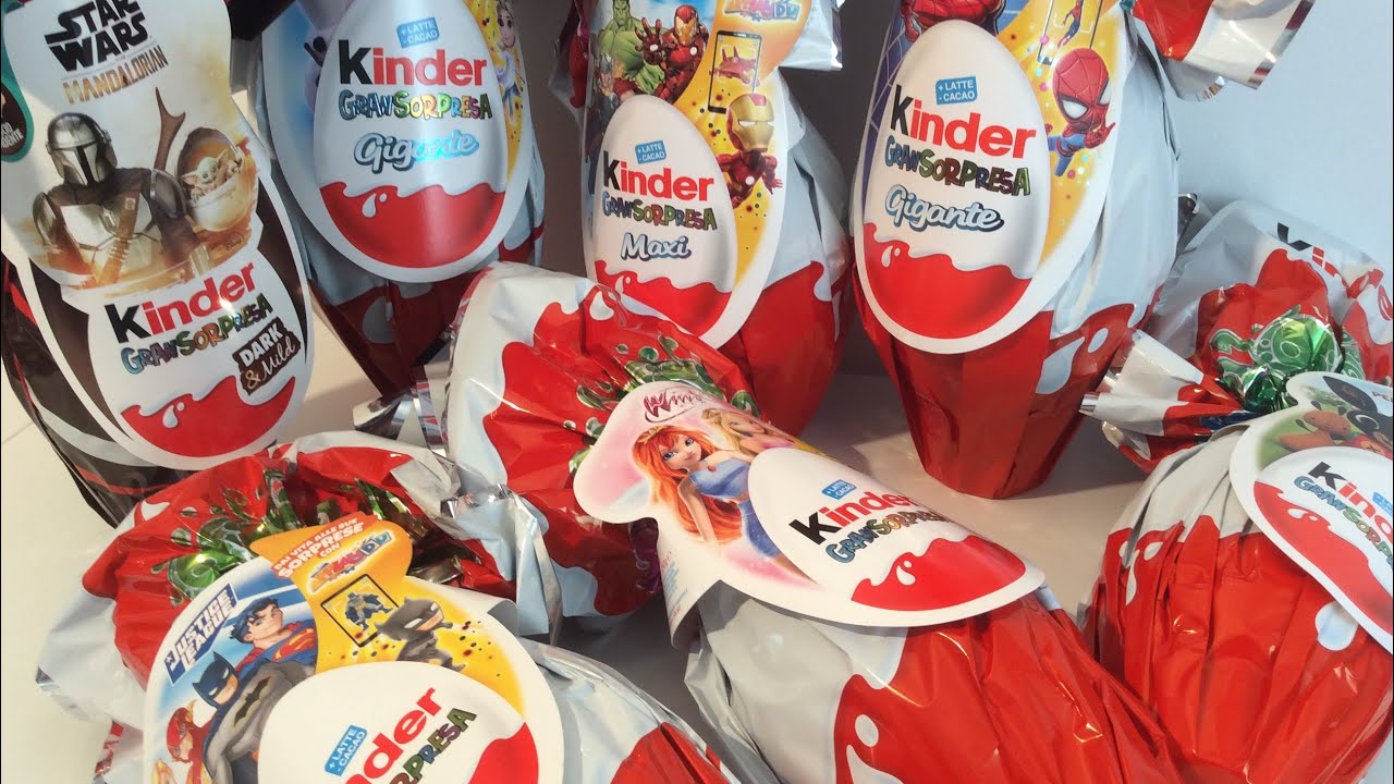 I SPENT 150€ FOR EASTER EGGS KINDER SURPRISE