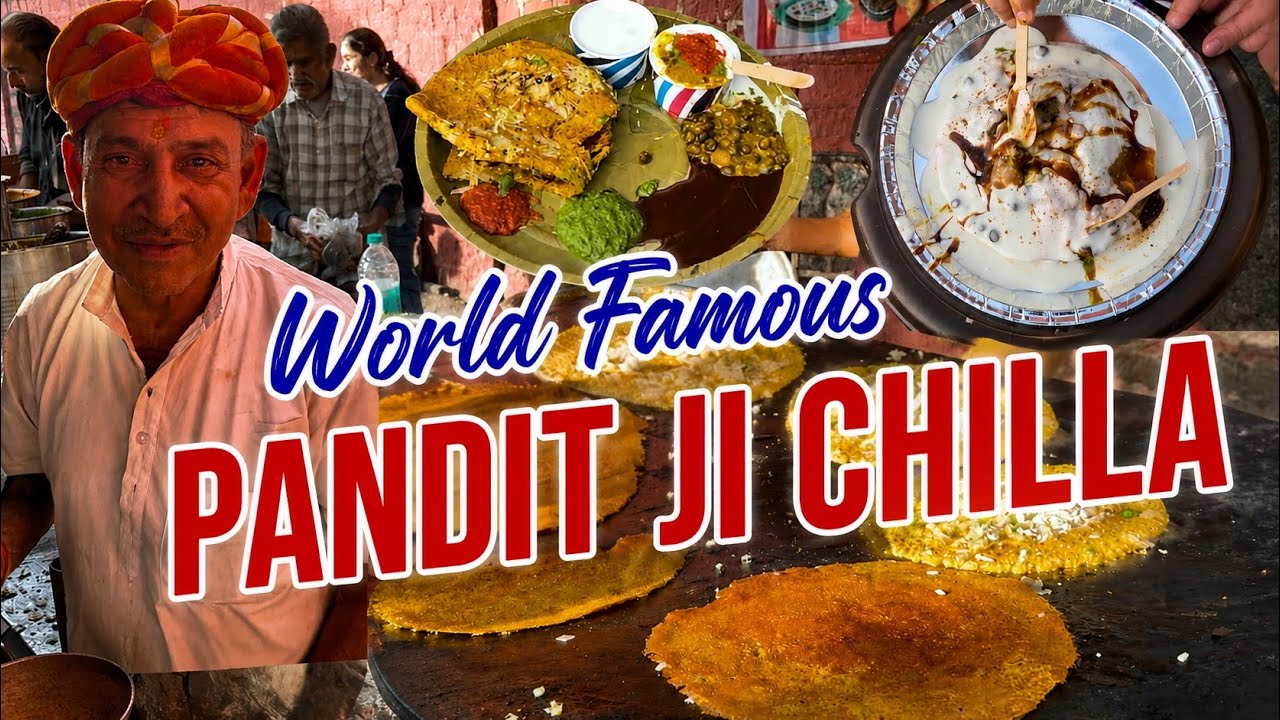 World famous pandit ji chilla  or dahi bhalla Jaipur 100% honest review 