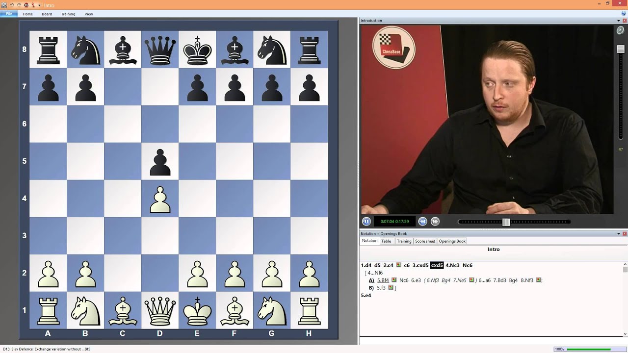 Simon Williams - Exchange on d5 in the Slav and Queen's Gambit