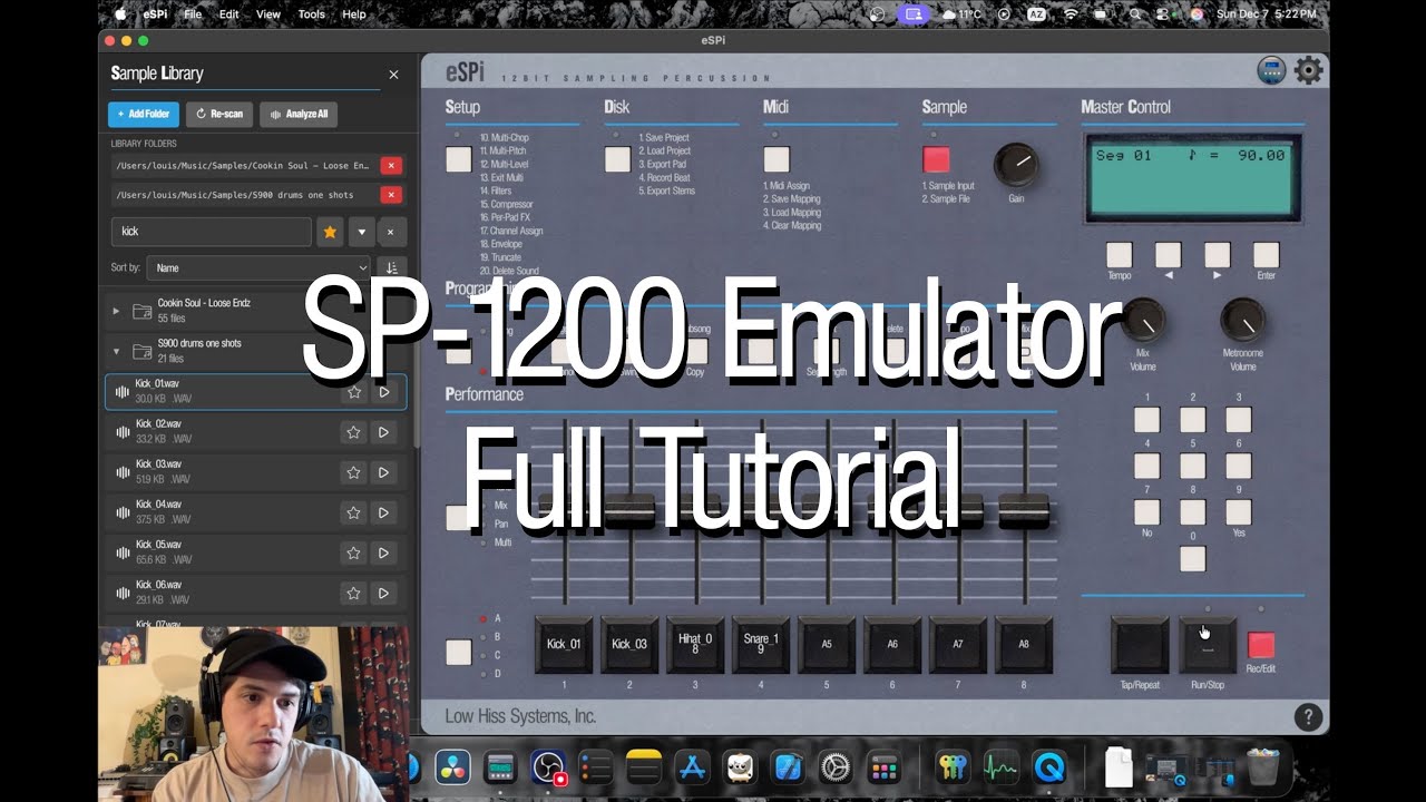 Full eSPi (and SP-1200) TUTORIAL!!!