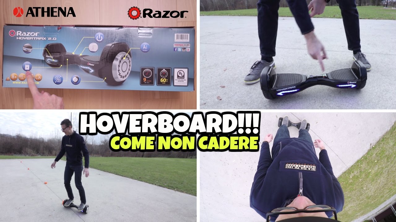 PROVIAMO l'HOVERBOARD HOVERTRAX 2.0 Razor: Come NON Cadere