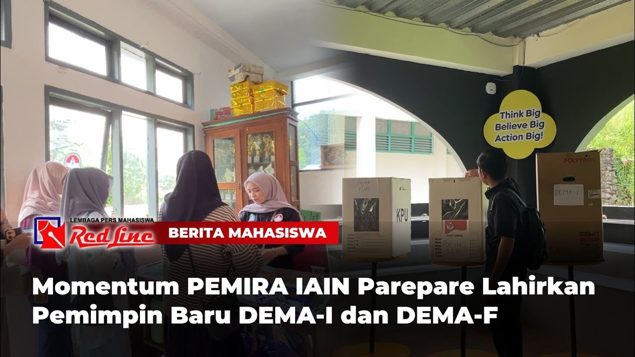 Momentum PEMIRA IAIN Parepare Lahirkan Pemimpin Baru DEMA-I dan DEMA-F 