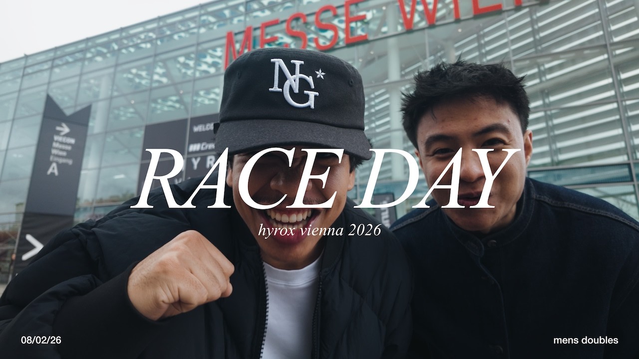 1:22:14, by el. // RACE DAY, HYROX VIENNA 2026