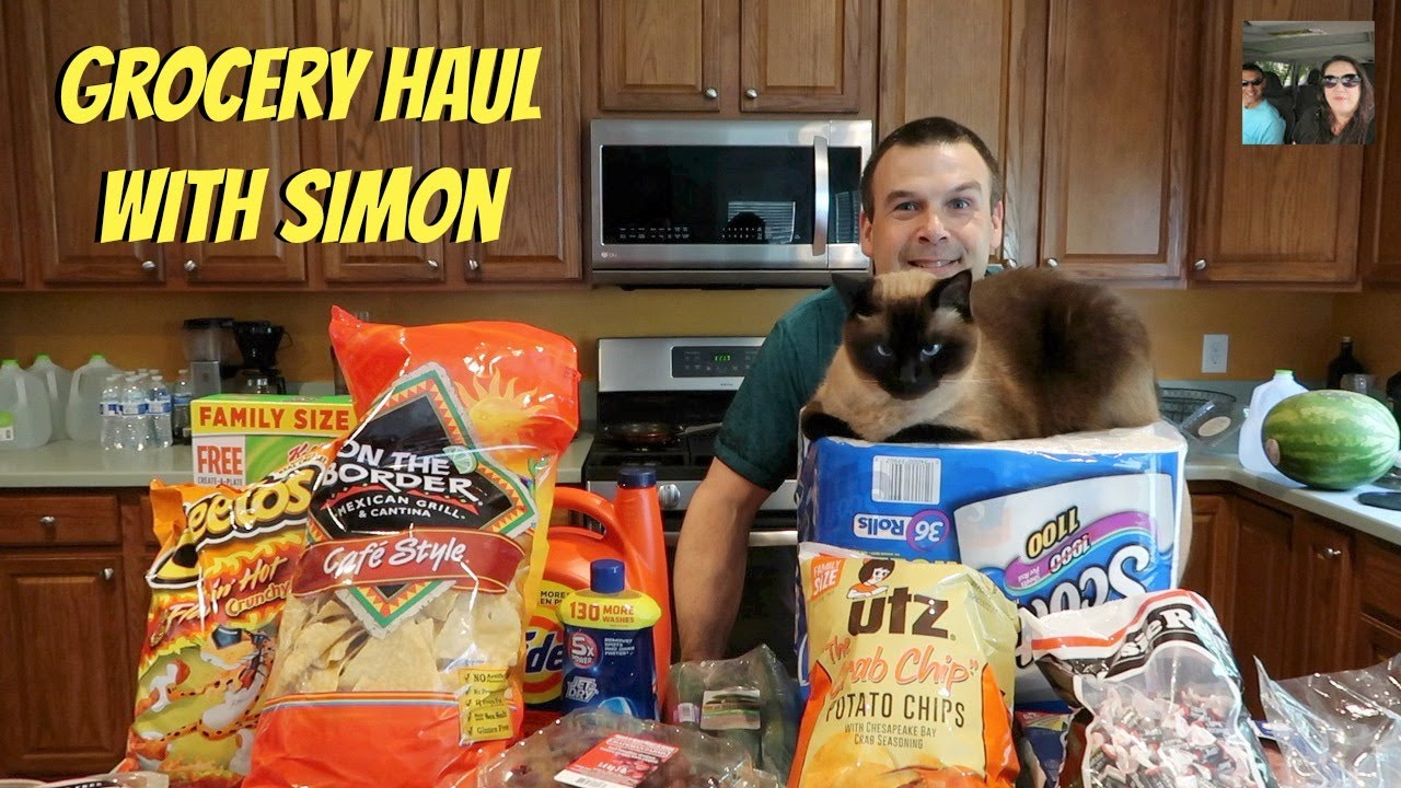 Grocery Haul From Walmart & Sams Club Plus Simon Steals The Show | PaulAndShannonsLife