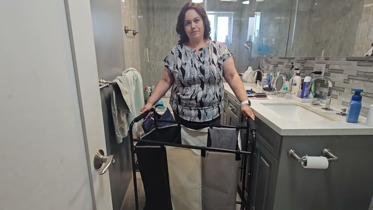 3 Section Laundry Basket