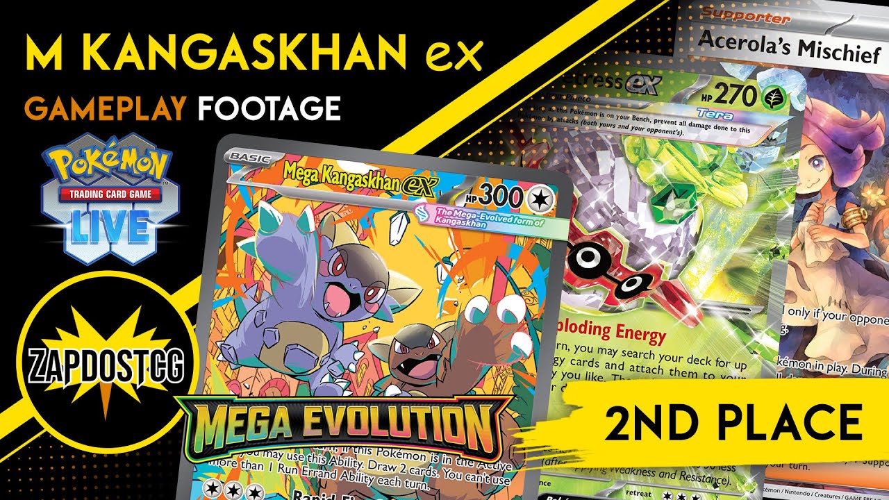Бывшая колода Mega Kangaskhan — НЕПОБЕДИМА! — Колода Mega Evolution! (ККИ Pokemon)