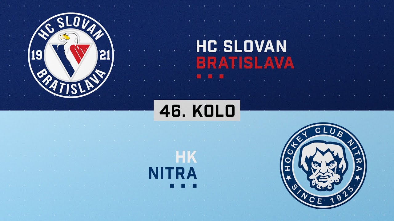 46.kolo HC Slovan Bratislava - HK Nitra HIGHLIGHTS
