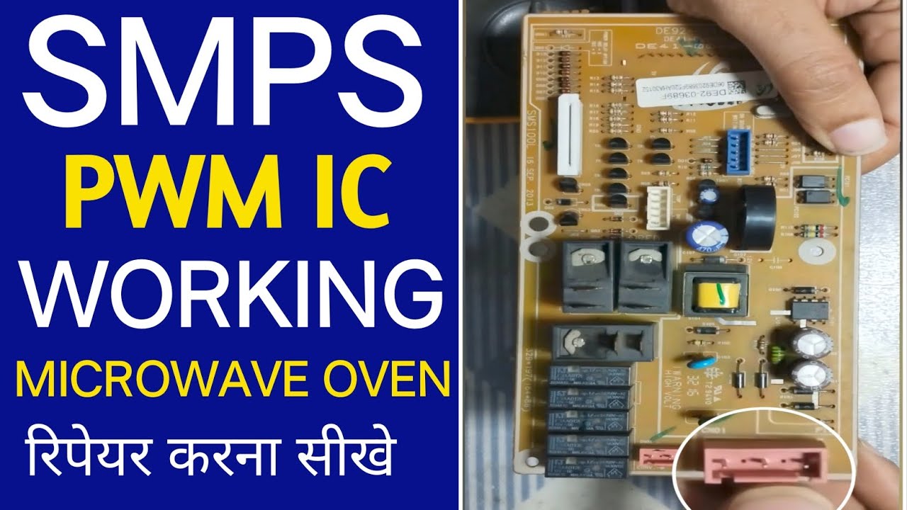 SMPS PWM Section Common Fault | How to repair SMPS | Microwave Oven | Samsung 