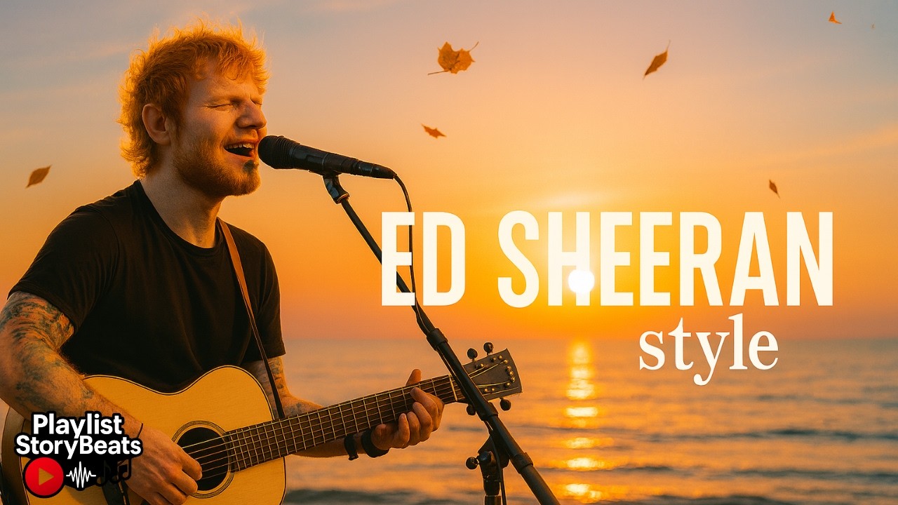 Ed Sheeran inspired Acoustic Autumn Songs ～October Serenity～ | Relax / Study / Focus Playlist