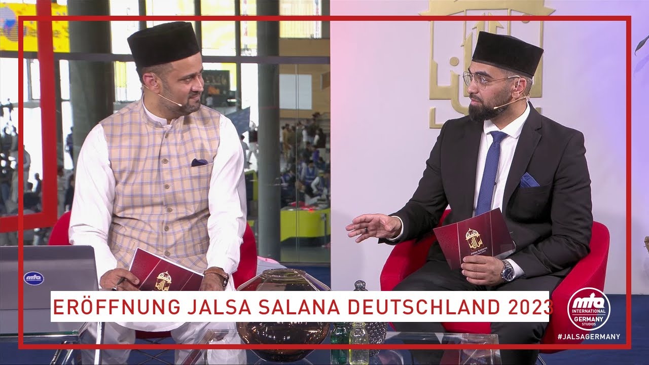 Eröffnung Studio-Sitzung - Jalsa Salana Deutschland 2023