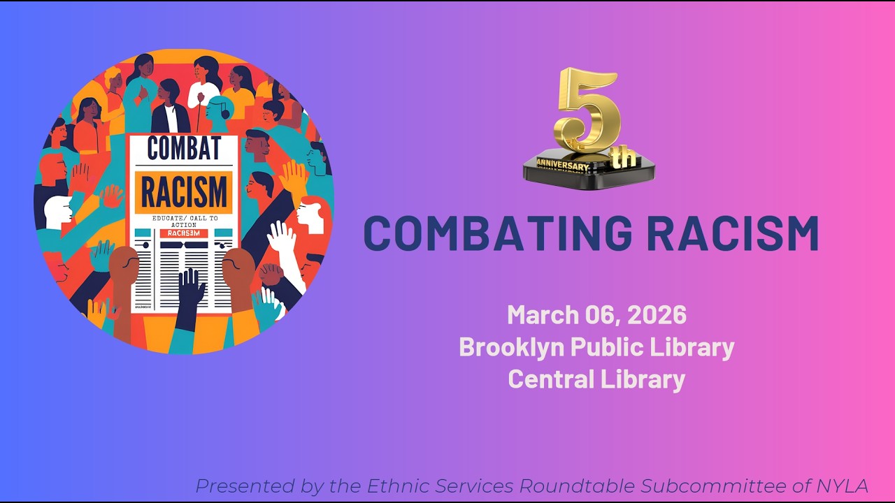 5th Anniversary Combating Racism Series: Intro and Library as Black Feminist Praxis