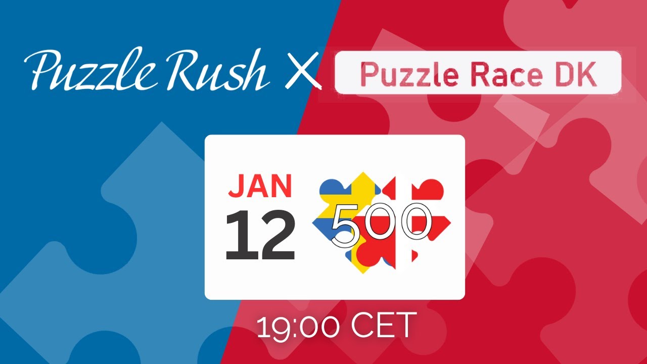 Puzzle Rush x Puzzle Race DK - Speed Puzzle Competition