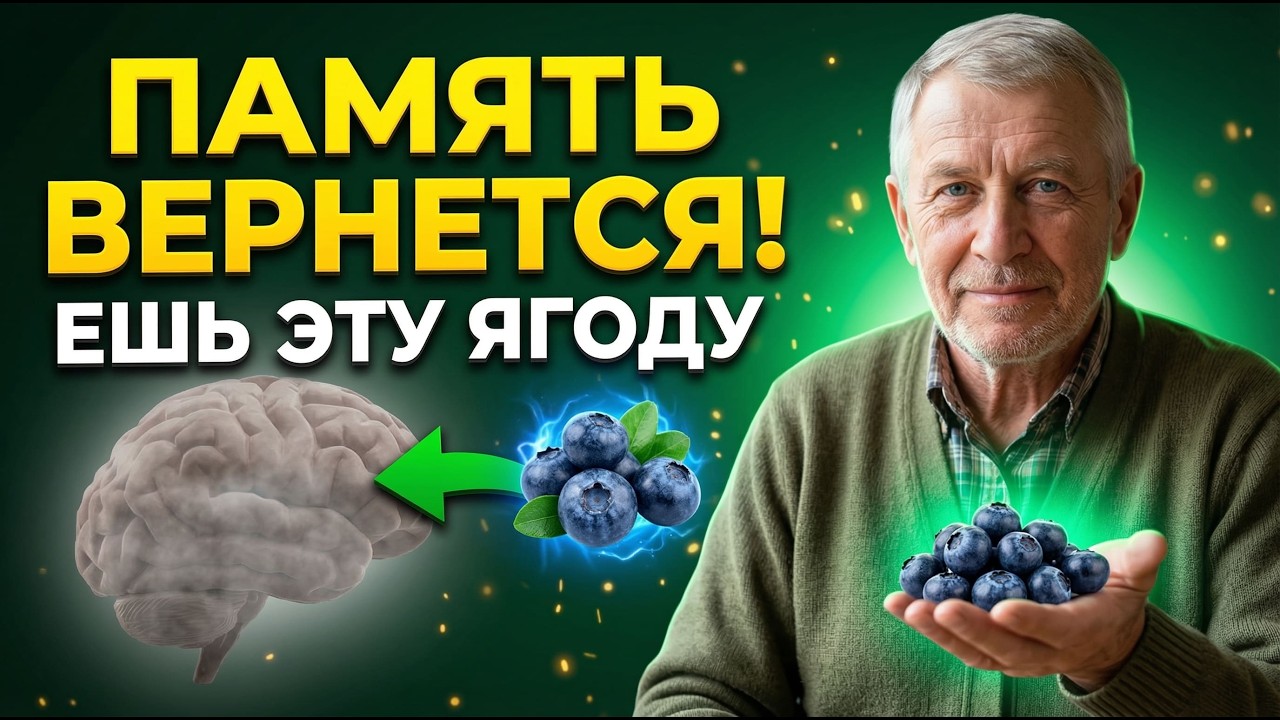 ПАМЯТЬ ВЕРНЕТСЯ БЫСТРО! Эта ягода защитит от старушечьего маразма | Ешьте свежей