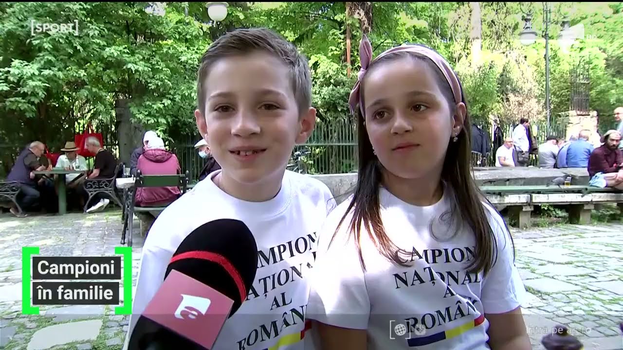 Andrei și Maria Stănică, frații campioni la șah - Antena 1