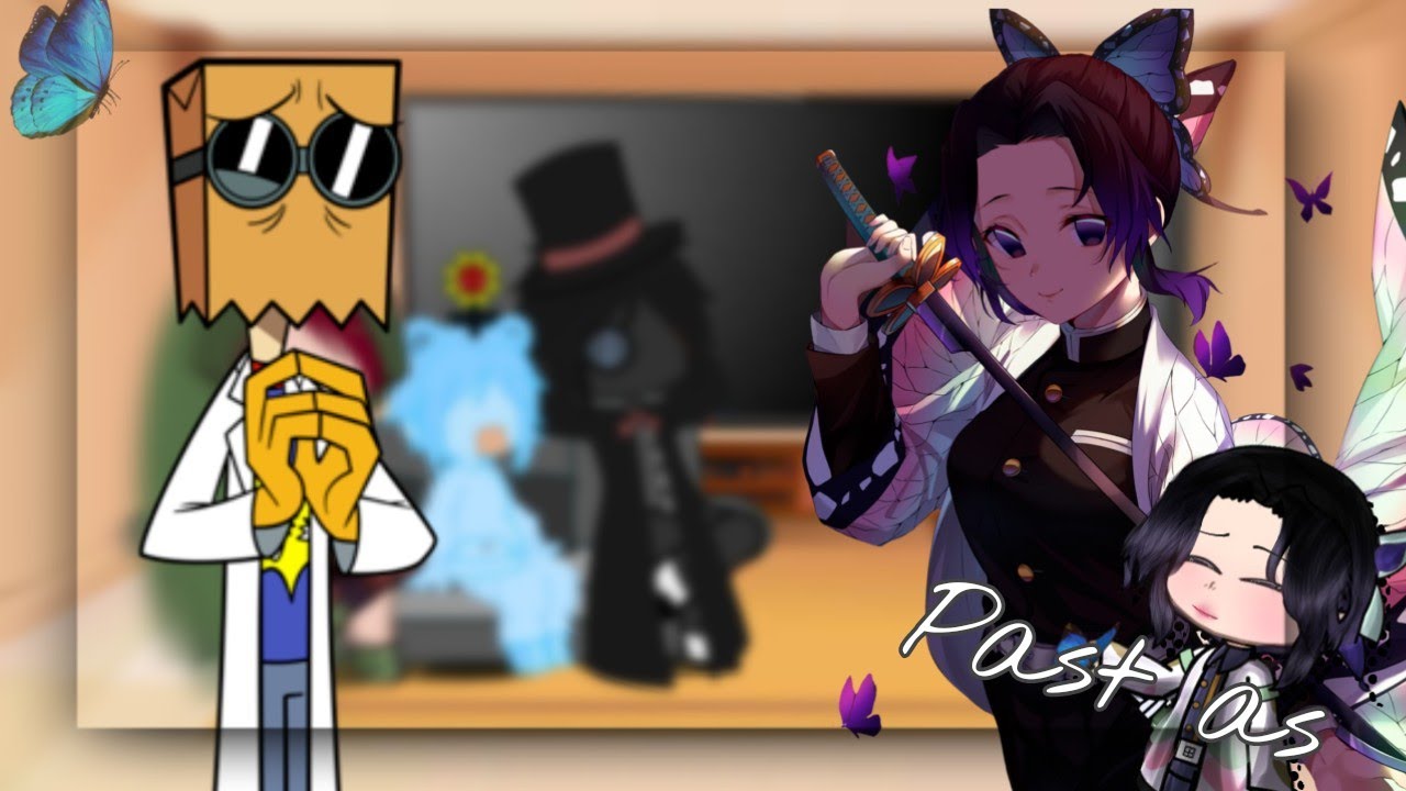 Villainous react to Dr.Flug as Shinobu| |Доктор Флюг прошлое как Шинобу| |Villainous×Demon Slayer| |