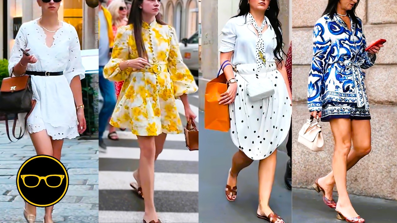 STUNNING ITALIAN Beauty SUMMER OUTFIT Milan, Italy June 2026 Trends Elegance & Luxury Street Fashion