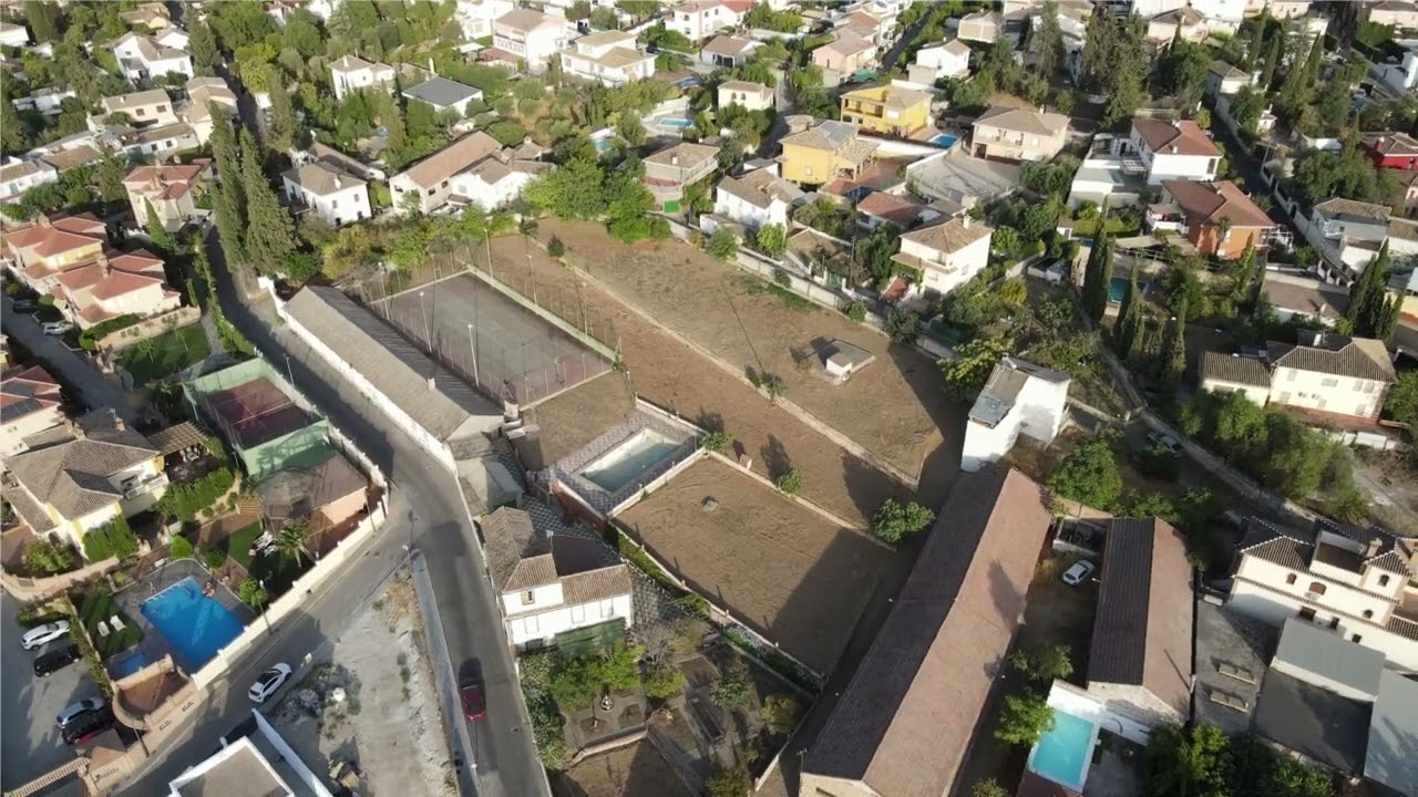 Video dron terreno La Zubia, Granada