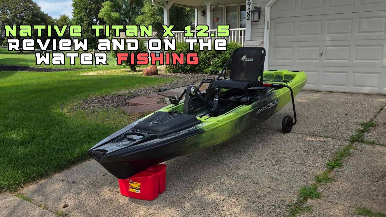 Native Titan X 12.5 Review and On The Water Fishing | J-Hooked Fishing