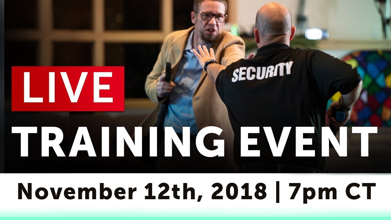 How To Prepare For, Prevent, & Stop A Mass Shooter Threat - LIVE Training