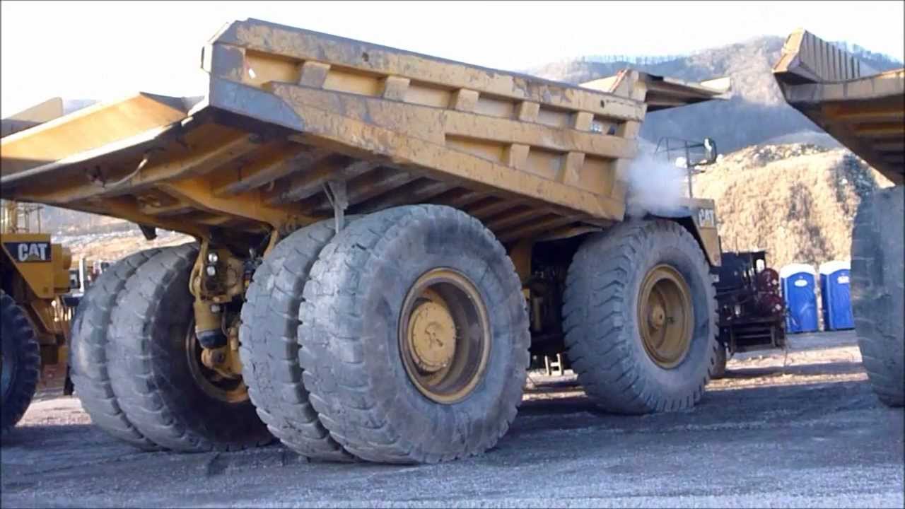 Cat 789B Haul Truck Cold Start