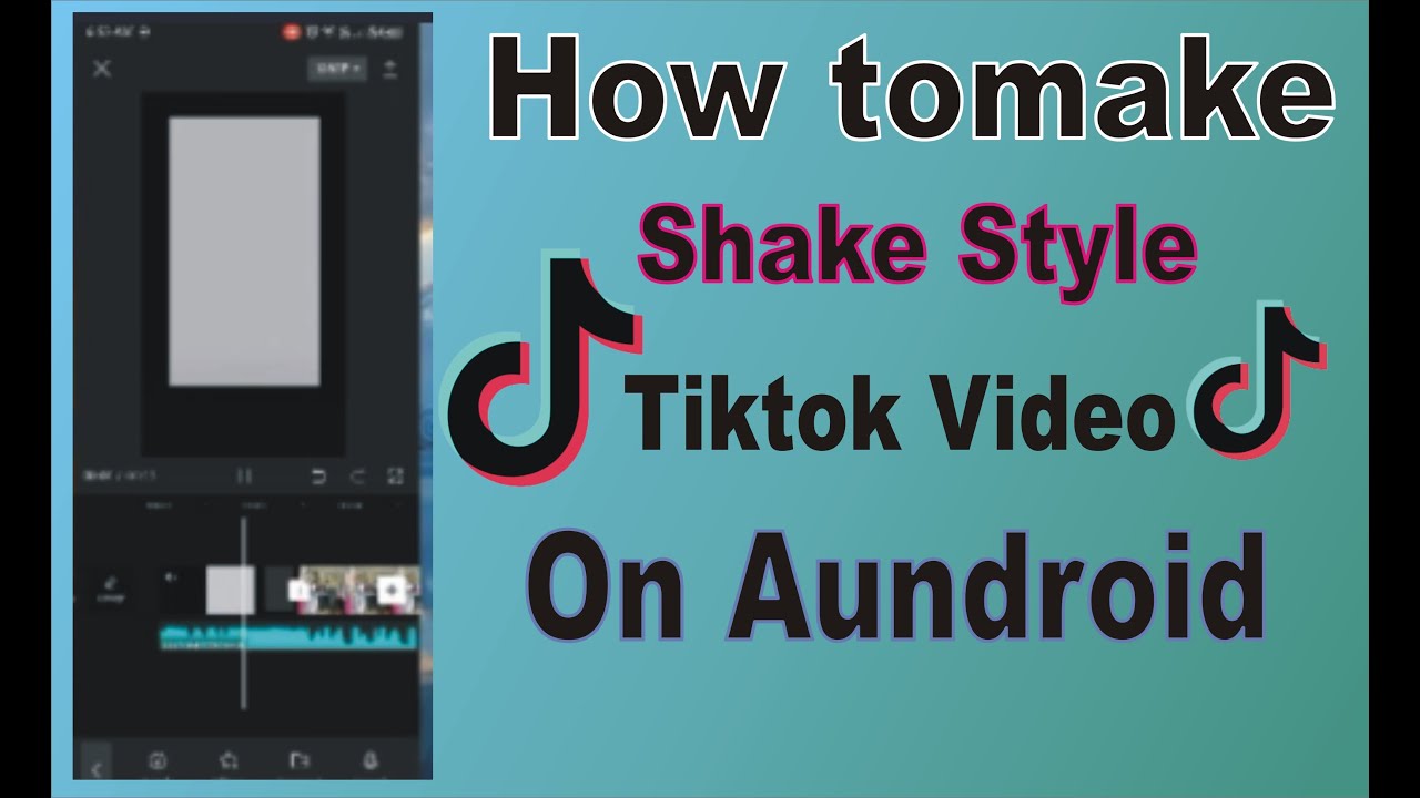 Tiktok new trending photo video editing tutorial || capcut trending camera shake effect editing