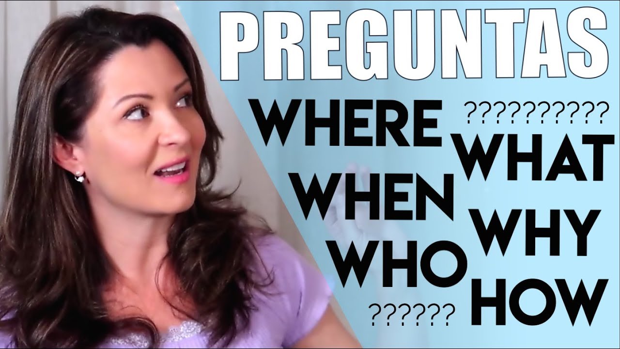 Preguntas Comunes Con WHAT, WHEN, WHERE, WHY, WHO, y HOW en INGLÉS | Elisa Valkyrie