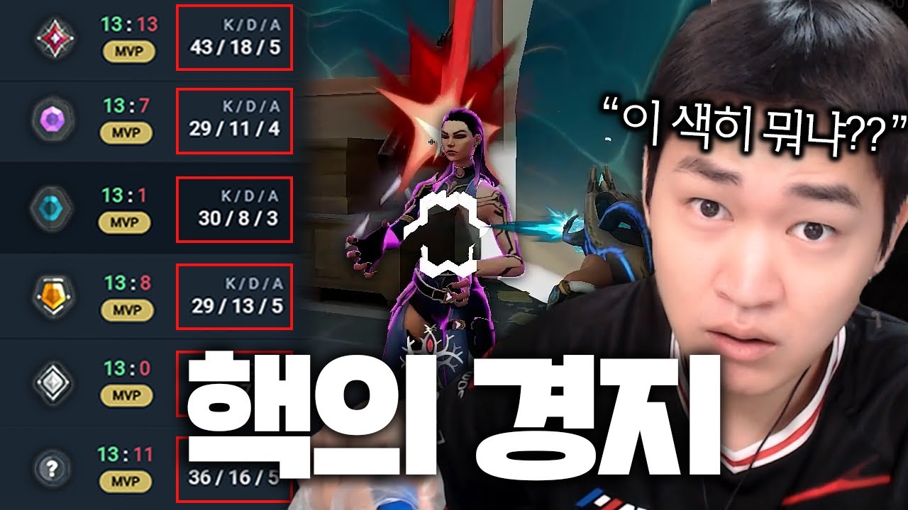 실버부터 불멸까지 전부 MVP 먹고 티어를 올려온 또X이급 핵쟁이를 탈탈 털어버림 ㅋㅋㅋㅋ