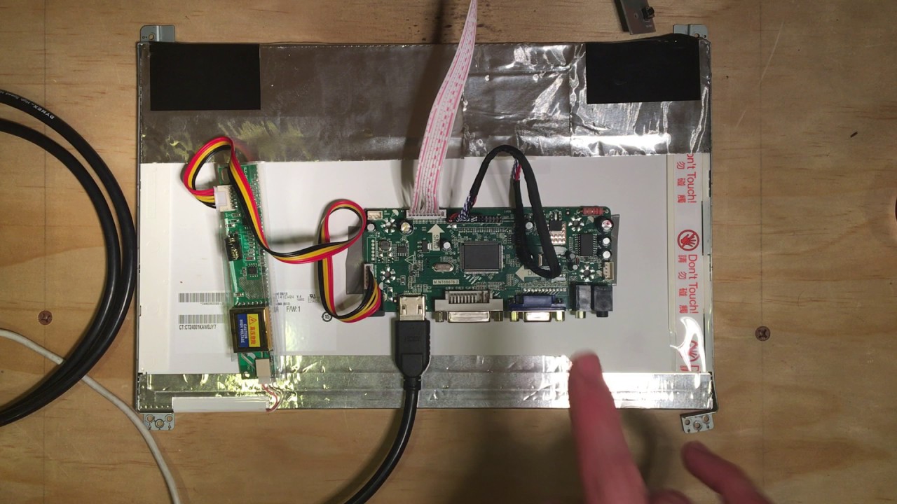 Maker Project Reusing Laptop Screen with Raspberry Pi