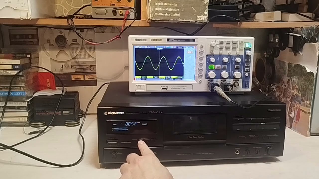 PIONEER CT-S830S, кассетная дека. Ремонт завершил! ☺ Долгих лет жизни замечательному аппарату! 